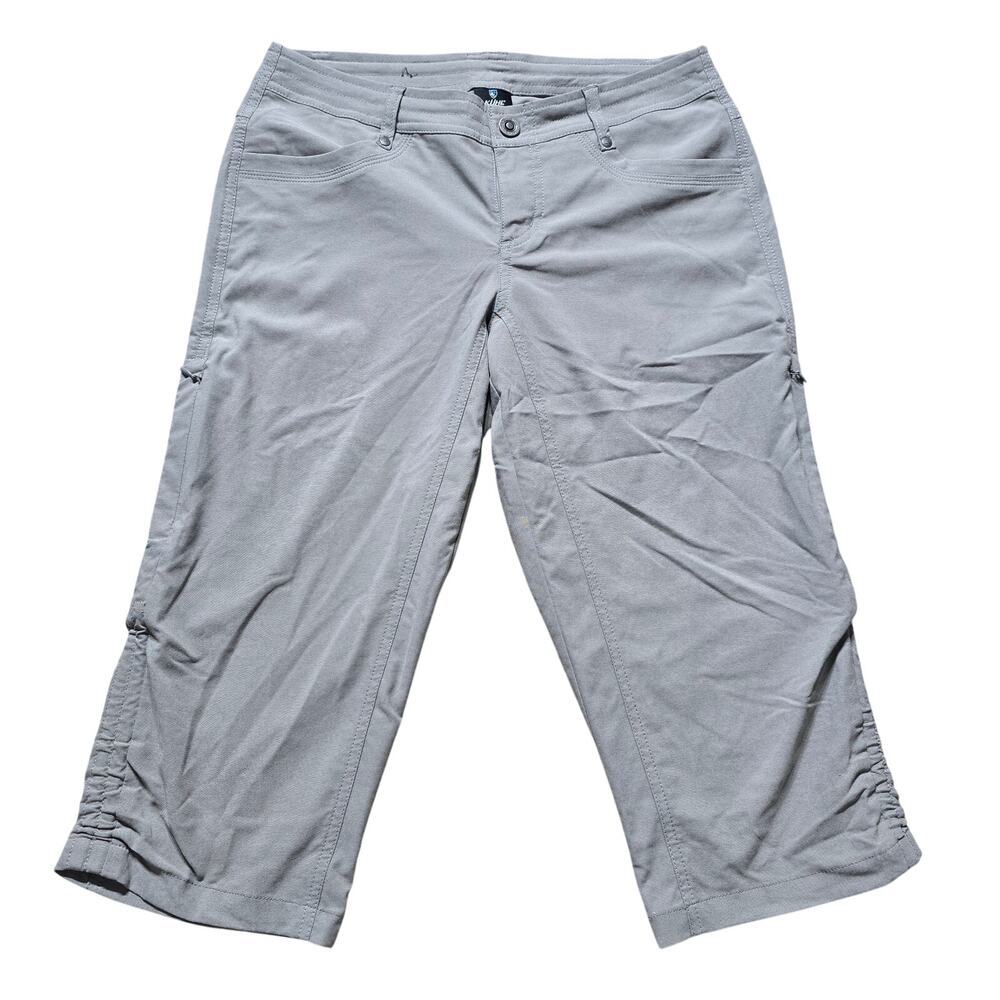 KÜHL Gray Stretch Hiking Pants Women’s Size 4 Lightweight Outdoor Travel